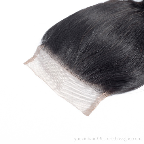 Brazilian Virgin Human Hair Loose Wave 4x4 Lace Closure